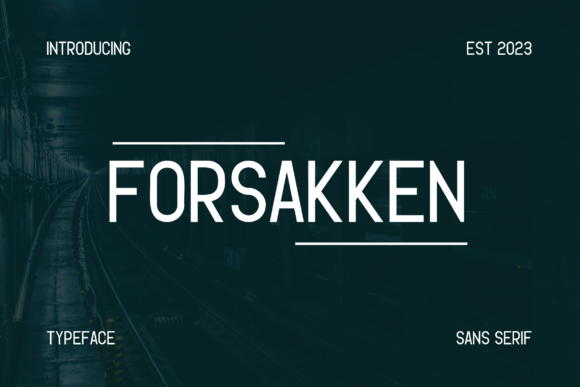 Forsakken Font - Featured Image