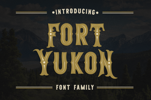 Fort Yukon Font - Featured Image