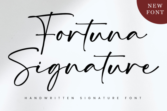 Fortuna Signature Font - Featured Image