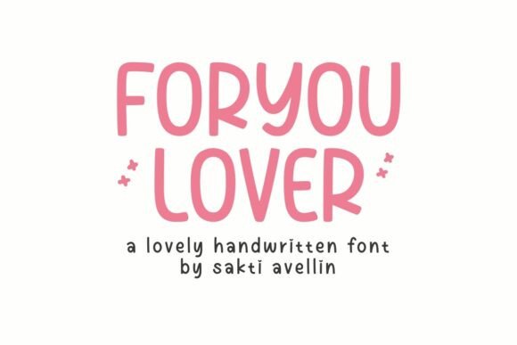 Foryou Lover Font - Featured Image