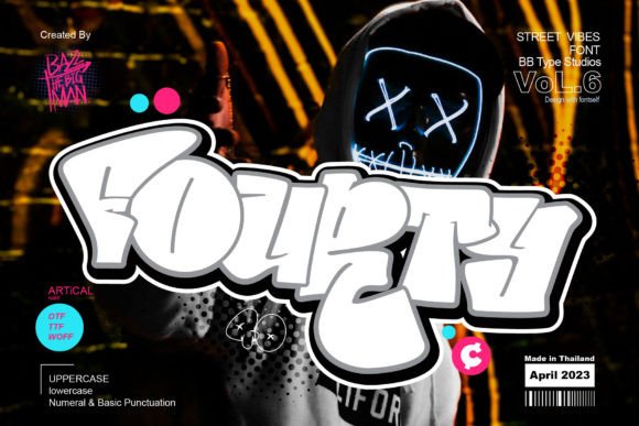 Fourty Cent Font - Featured Image
