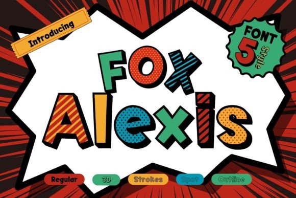 Fox Alexis Font - Featured Image