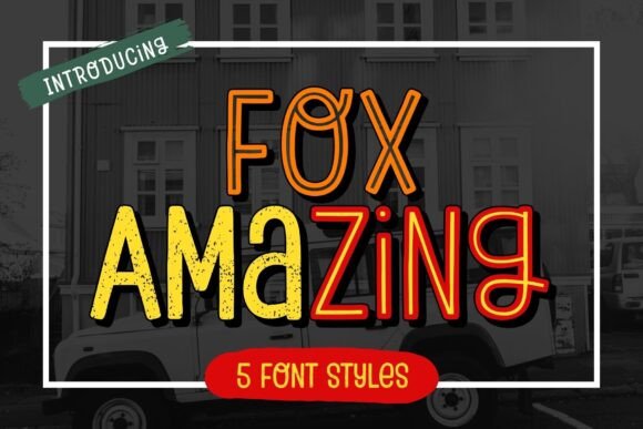 Fox Amazing Font - Featured Image