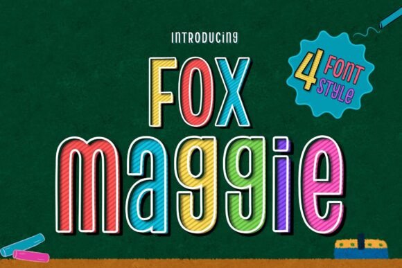 Fox Maggie Font - Featured Image