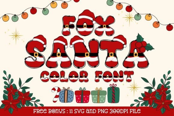 Fox Santa Font - Featured Image