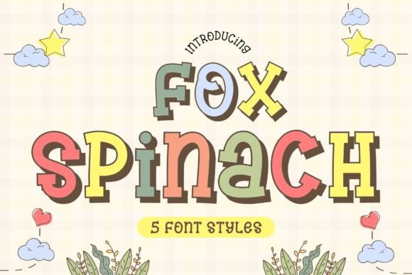 Fox Spinach Font - Featured Image