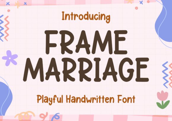 Frame Marriage Font - Featured Image