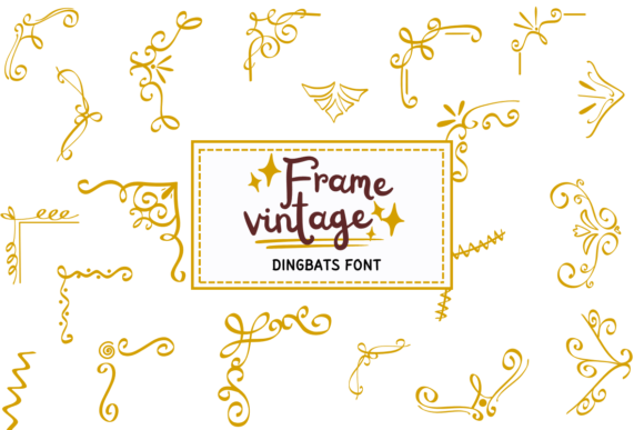 Frame Vintage Font - Featured Image