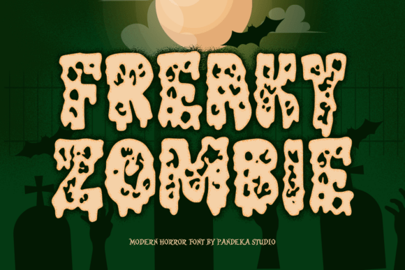 Freaky Zombie Font - Featured Image