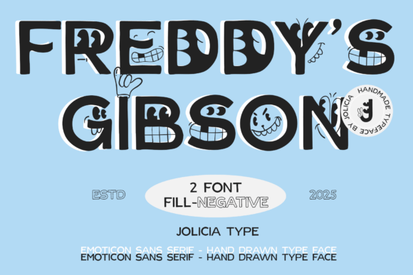 Freddygibson Regular Font - Featured Image