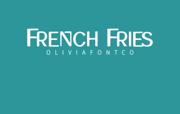 French Fries Font - Featured Image