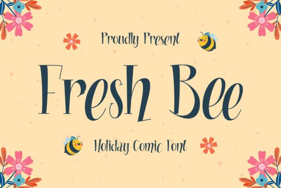 Fresh Bee Font - Featured Image