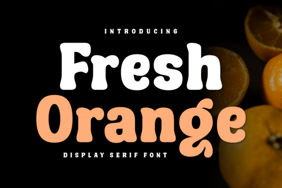 Fresh Orange Font - Featured Image