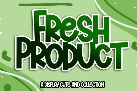Fresh Product Font - Featured Image