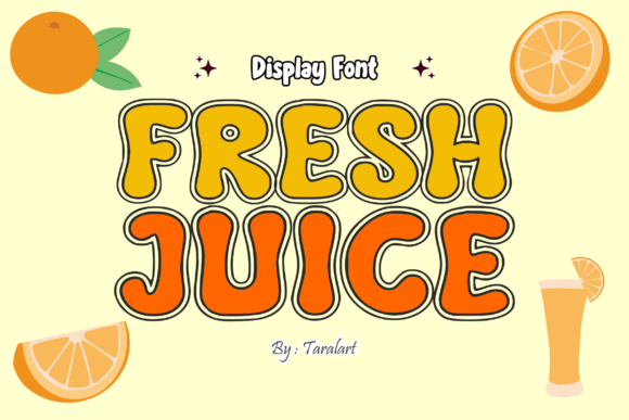 Freshjuice Regular Font - Featured Image