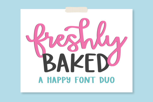 Freshly Baked Font - Featured Image