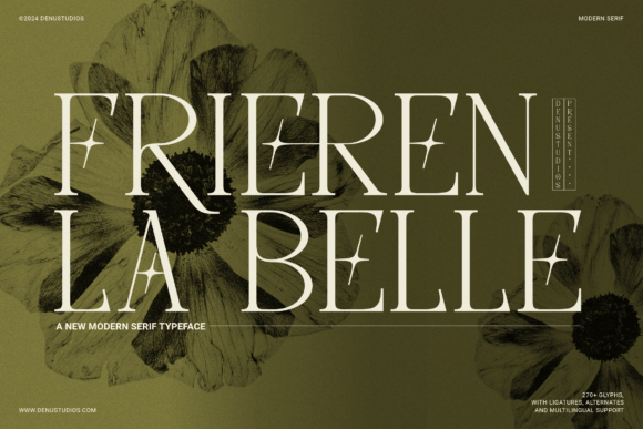Frieren La Belle Font - Featured Image