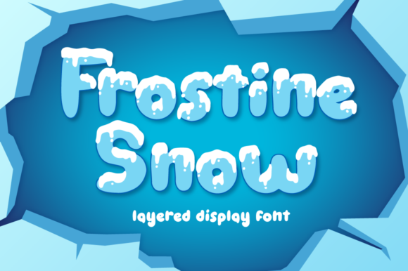 Frostine Snow Font - Featured Image