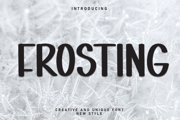 Frosting Font - Featured Image