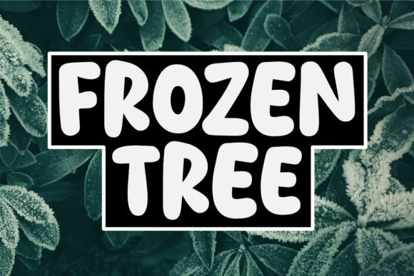 Frozen Tree Font - Featured Image