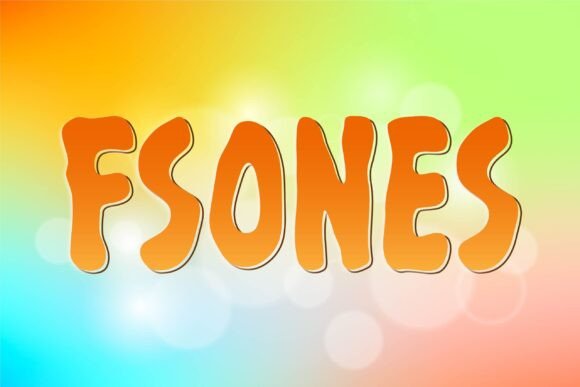 Fsones Font - Featured Image