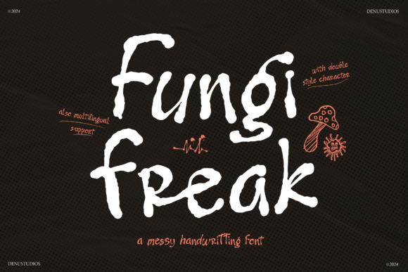 Fungi Freak Font - Featured Image