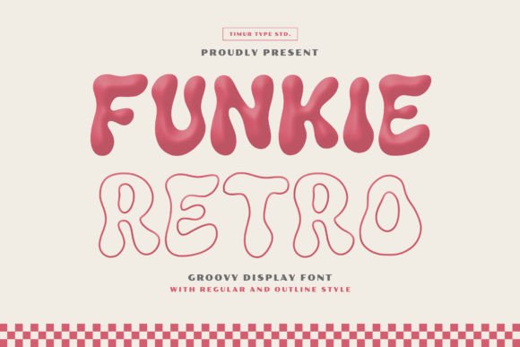 Funkie Retro Font - Featured Image