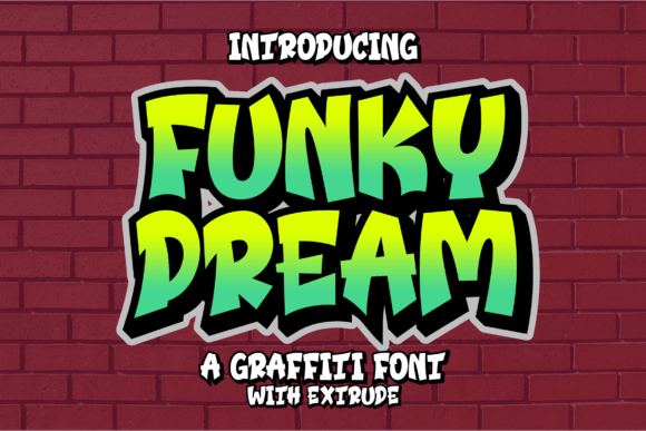 Funky Dream Font - Featured Image