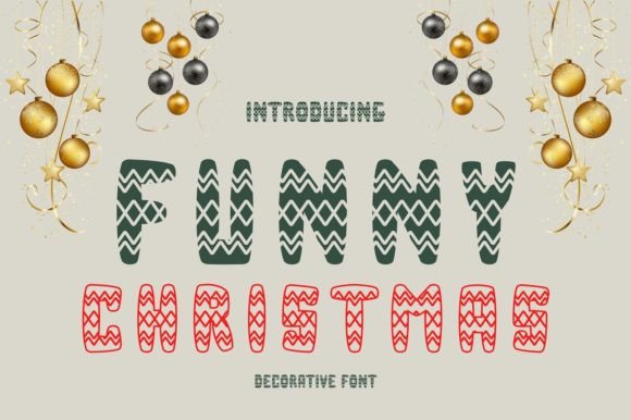 Funny Christmas Font - Featured Image