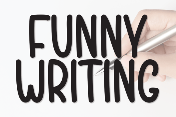 Funny Writing Font - Featured Image