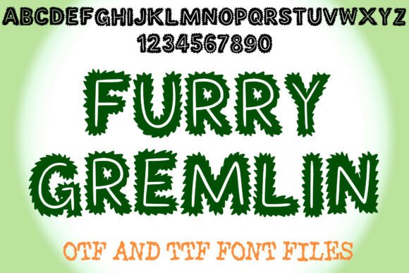 Furry Gremlin Font - Featured Image