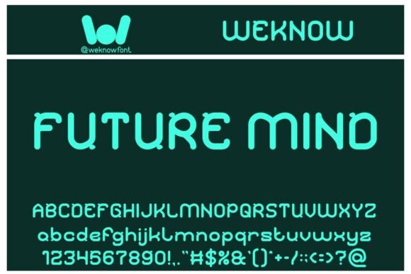 Future Mind Font - Featured Image