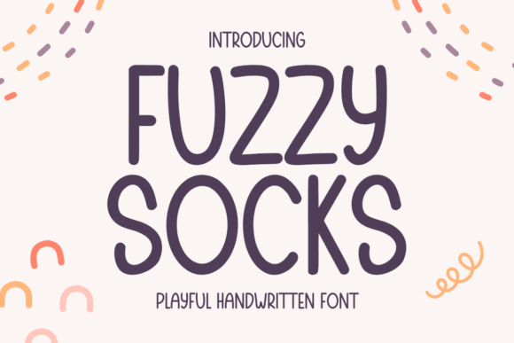 Fuzzy Socks Font - Featured Image