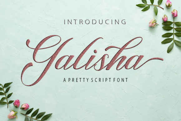 Galisha Font - Featured Image