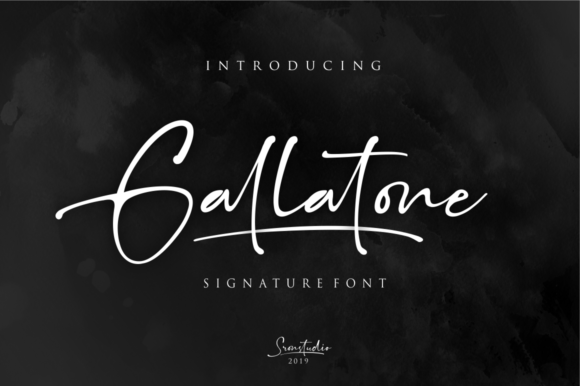 Gallatone Font - Featured Image