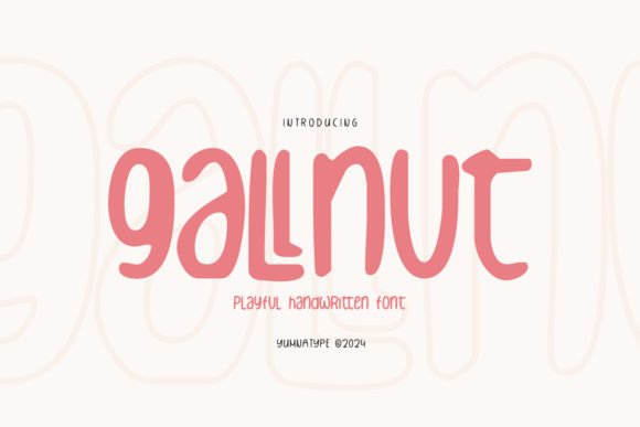 Gallnut Font - Featured Image