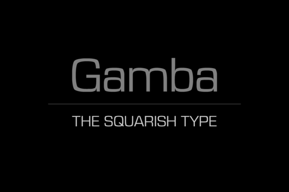 Gamba Font - Featured Image