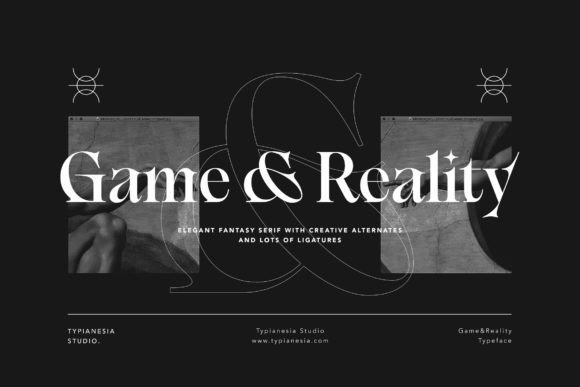 Game & Reality Font - Featured Image