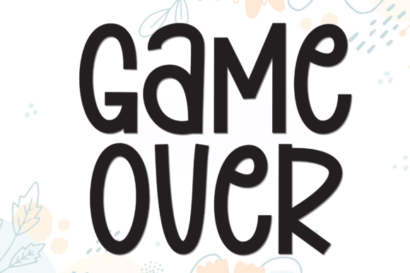 Game over Font - Featured Image