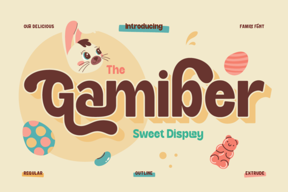 Gamiber Font - Featured Image