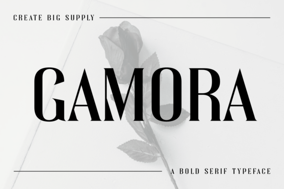 Gamora Font - Featured Image