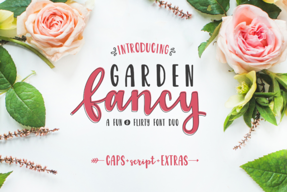 Garden Fancy Duo Font - Featured Image