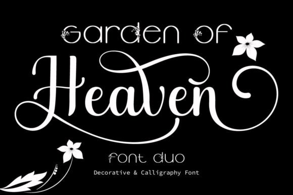 Garden of Heaven Font - Featured Image