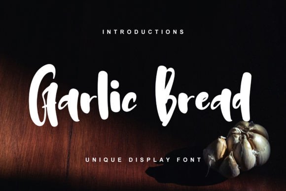 Garlic Bread Font - Featured Image