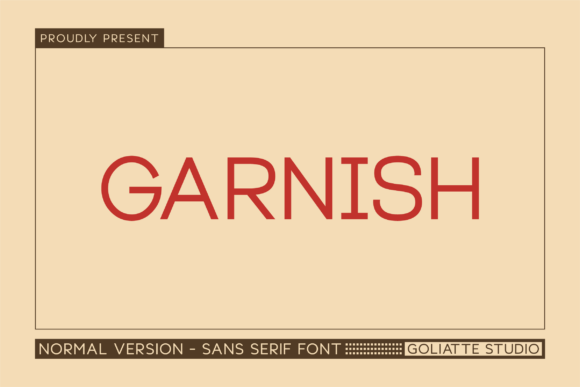Garnish Font - Featured Image