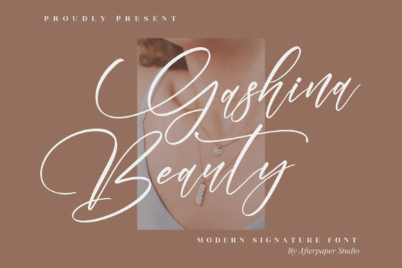 Gashina Beauty Font - Featured Image