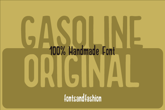 Gasoline Original Font - Featured Image