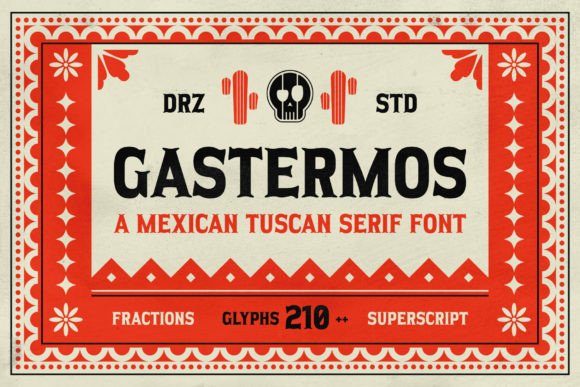 Gastermos Font - Featured Image