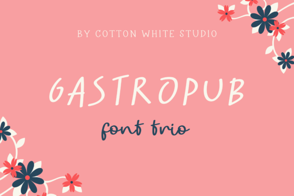 Gastropub Trio Font - Featured Image