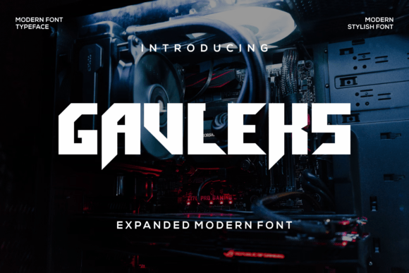 Gavlexs Font - Featured Image